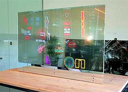 Quality Customized Size OLED Clear Display / Horizontal Transparent OLED Panel for sale