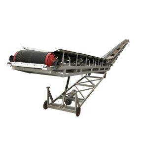 Buy cheap Adjustable Lifting Height Guide Chute Belt Conveyor Machine product