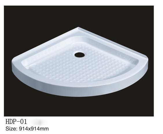 Quality Acrylic shower tray, shower basin,acrylic shower base HDP-1 for sale