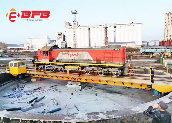 Quality Work Shop Material Handling Service Transfer Traverser With Platform Thailand for sale