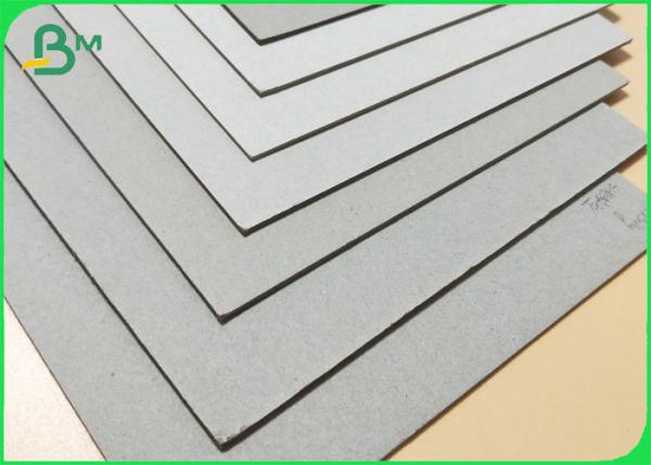 Quality Offset Printing 0.8MM 1.5MM Chipboard Grey Board For Book Cover for sale