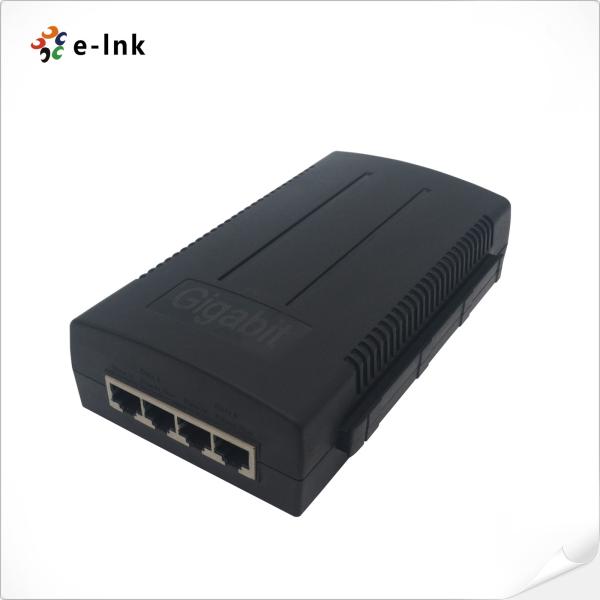 Quality Commercial 2 Port 10/100/1000M 802.3at Gigabit PoE Injector Adapter for sale