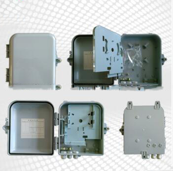 Custom 1X8 1X16 1X32 Fiber Optic Cable Box Grey Color For Base Station