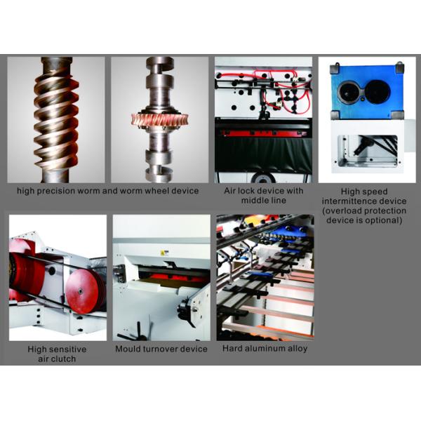 Waste Stripping Paper Die Cutting Machine For Corrugated Board