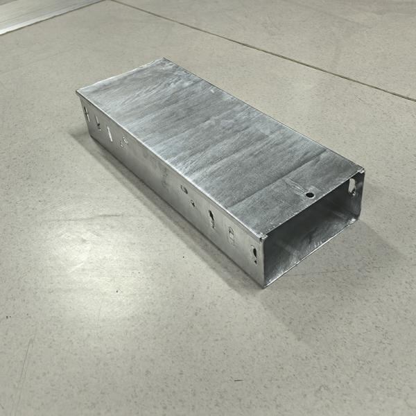 Non Flammable Galvanized Galvanized Steel Cable Tray / 50mm-1000mm Galv Cable Tray