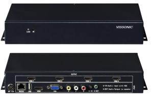 Buy cheap HDCP Compliant Video Wall Hdmi Controller 4 Displays Full Digital Chipset Process product