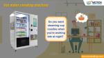 Fruit Saland Automatic Vending Machine 10 Adjustable Channels, large capacity