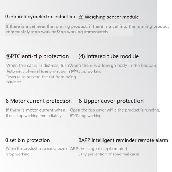 16L Warehouse Capacity Pet Smart Intelligent Cat Litter Box Toilet 2023 Latest Design