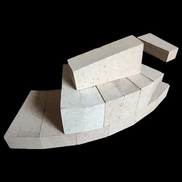Quality Calcined Bauxite High Alumina Sk40 Fireproof Brick for Curved Refractory Oven Supply for sale