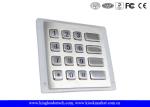 Panel - Mount Backlit Metal Keypad , customizable waterproof keypad dust - proof