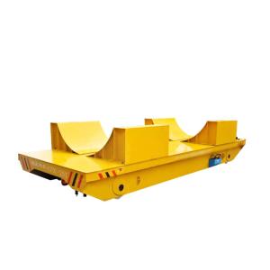 Material Handling Rail Transfer Motorized Platform Carts