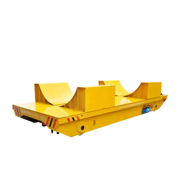 Quality Material Handling Rail Transfer Motorized Platform Carts for sale