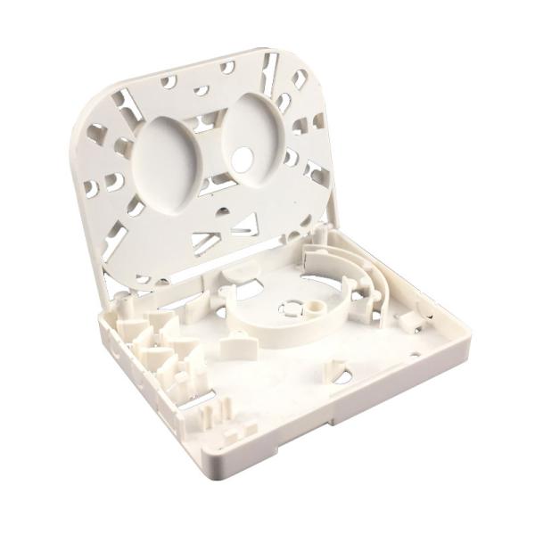 Quality 4 Port PC+ABS Mini Fibre Optic Termination Box Plastic Box Fiber Termination for sale