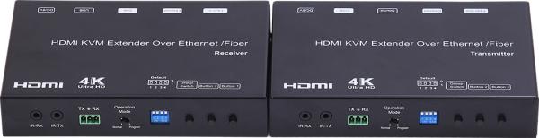 Quality 4K resolution HDMI KVM Extender with USB over IP for sale