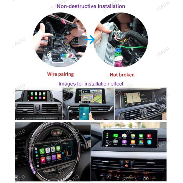 Wireless Mini CIC NBT EVO SYSTEM BMW Carplay Android Auto wireless Interface