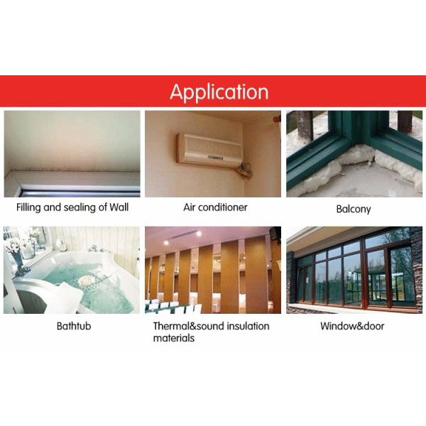 Fireproof Polyurethane Construction Sealant , Pu Foam Sealant For Building