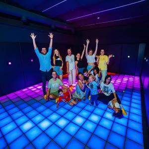 Buy cheap New Interactive Escape Room Game Led Floor Game Room product