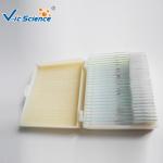 Reliable Biological Microscope Glass Slides Lab 25pcs Premade Microscope Slides