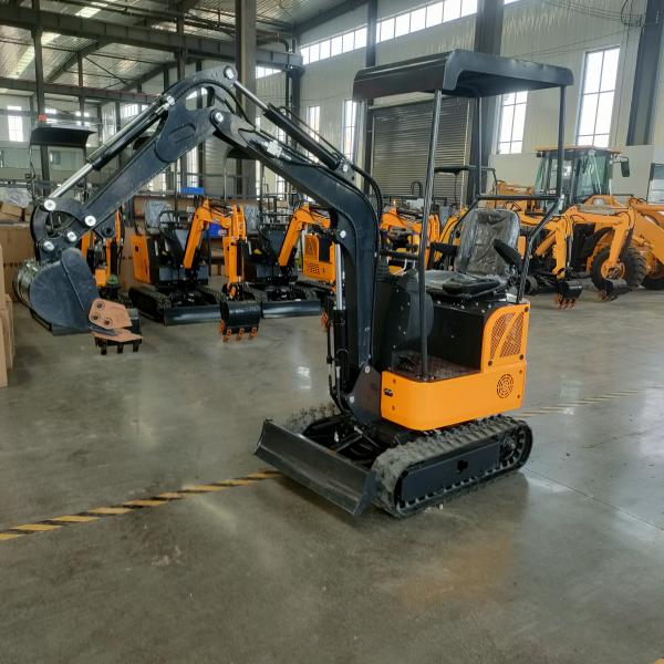 Multipurpose Hydraulic 1 Tonne Mini Excavator Small Mechanical Digger