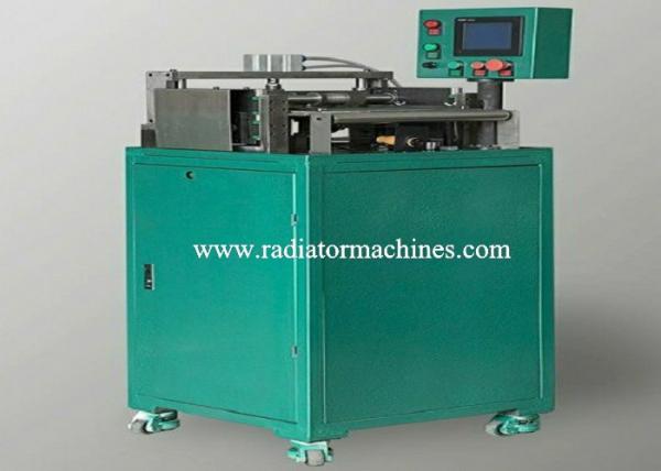 Quality CE One Coil Radiator Fin Machine Stamping Wavy Fin 120 SPM 300mm Wide for sale