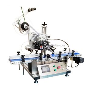 Buy cheap Flat Surface Bottle Packaging Labeling Machine , Tabletop Automatic Sticker Machine product