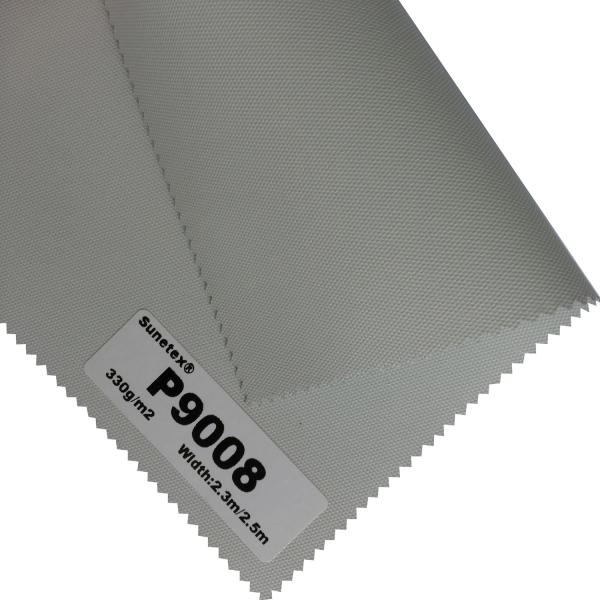 Quality Custom 100% Polyester Blackout Roller Blinds Fabric Double Face Dip Coating for sale