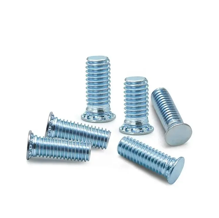 Galvanized Carbon Steel Self Clinching Stud Screw For Durable Connection