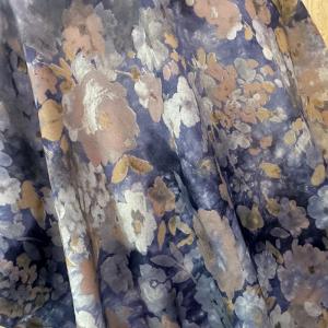 China Rayon Challis Printed Fabric 100% Rayon Viscose Fabric Dress Shirt Fabric on sale