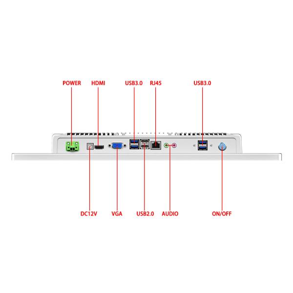 Wall Mounted All In One Computers Touch Screen 1920×1080 FHD All In One PC 18.5"