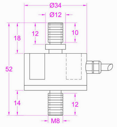 2kN_Tension_Force_Transducer_3kN