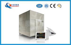 Automatic Micro Controlled FRLS Testing Instruments , Plastic Smoke Density Test Apparatus