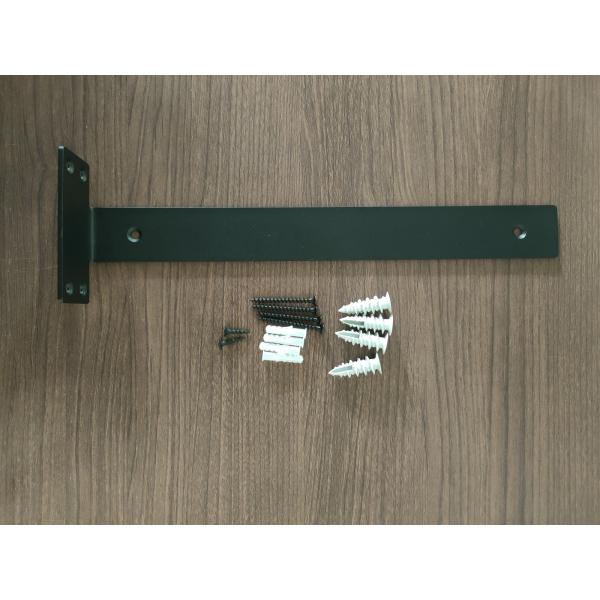 Gold L shape shelf strut bracket floating shelf wall bracket