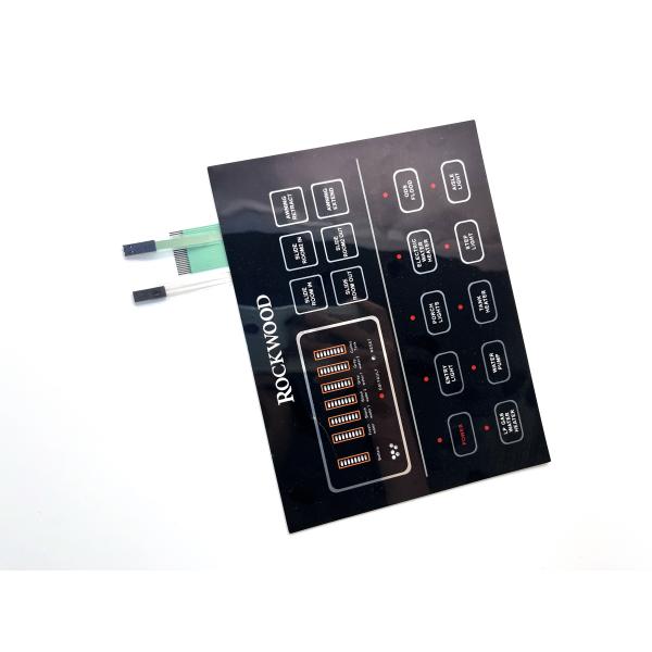 Highly Versatile Electric Key Switch For Chemical Resistance With Waterproof Back Adhesive