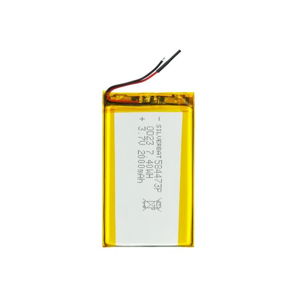 Quality Lithium Ion Polymer 3.7V 2000 MAh Battery 584773 For Multi-Function Beauty Devices for sale