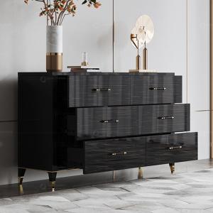 China Home Decorating SS Console Table Sideboard Living Room With 6 Drawers on sale