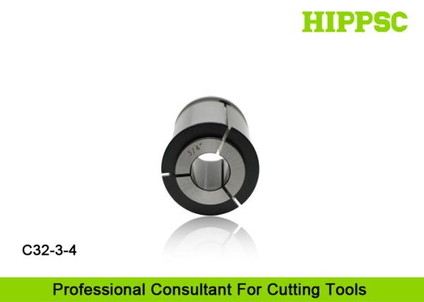 CNC Clamping Collet Types , Straight Shank C Type Collet Chucks High Accuracy
