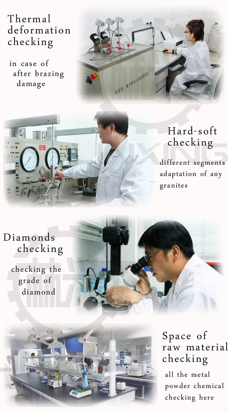 Diamond Tools Company 6.5mm Multi Segment Tools for 24*7.6/8.4*15mm Manufacturing