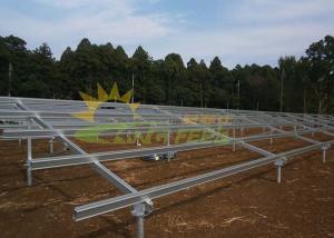 Beautiful Appearance Solar Mounting Structure Time Saving Easy Installation