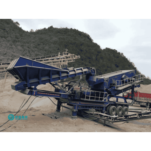 High Efficiency Portable Stone Crusher 5TPH Small Portable Rock Crusher