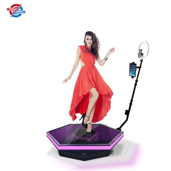 Quality Vedio Stage 360 Degree Slow Motion Photo Booth 4-6 Guests Capacity for sale