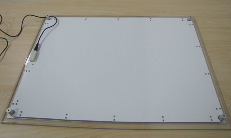 A4 Window Hanging Crystal LGP Acrylic LED Lightbox Display