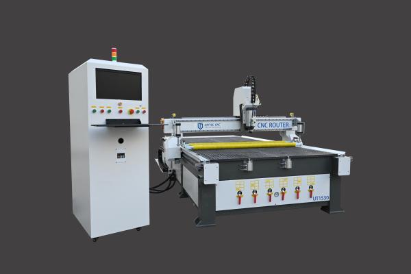 Quality 7.5KW Pump Woodworking CNC Router Machine With Durability For Sign Making for sale