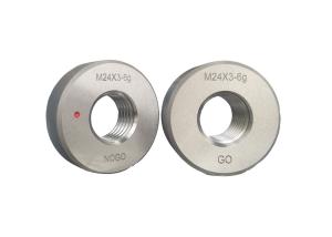 Buy cheap High Precision M24.0 GO NOGO Metric Thread Plug Gauge for Threaded Parts Equipment with Internal First Grade Thread Machining Center product