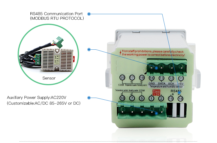 Household Usage and Temperature Controller intelligent temperature RH-WSK301