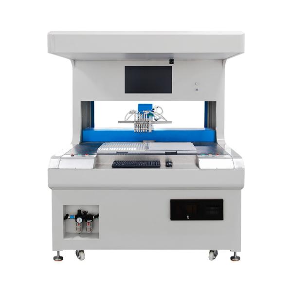 Quality Maximum Power 2.2kw Visual Clasp Gluing Machine for Clothing Accessories PVC Trademark for sale