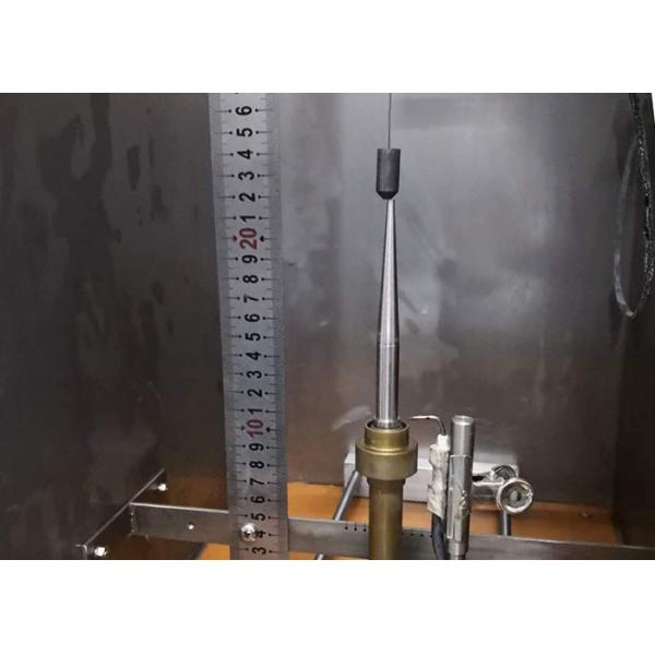 IEC60332-1-2 Stainless Steel Test Chamber For Vertical Burning Of Single Insulated Wires Or Cables