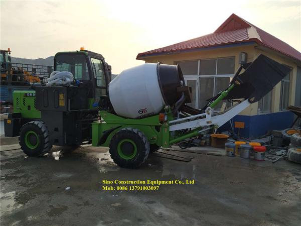 Quality Automatic Concrete Handling Equipment Self Loading Concrete Mixer Truck 18m3/H for sale
