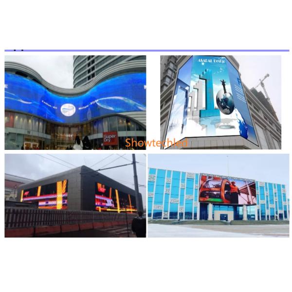 15.6 X 31.25mm Transparent Front Maintenance LED Display Mesh Screen Waterproof 12000Nits