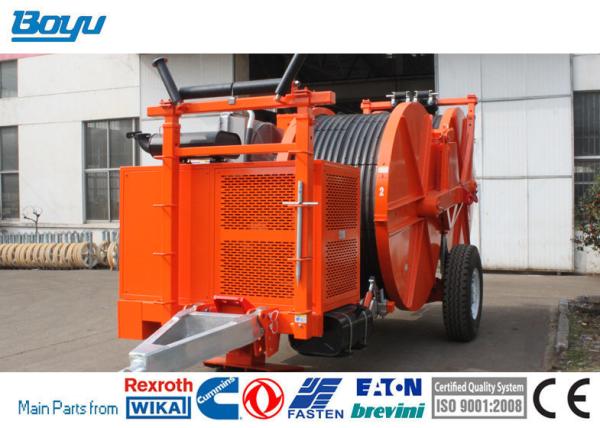 Quality 2x70kN 77kw 103hp Stringing Tools For Transmission Lines Water Cooling System for sale