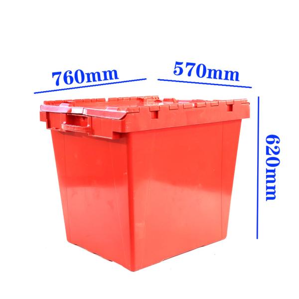 Quality Industrial Crates Plastic Storage FIRST Large Heavy Duty Stackable Nesting Container for sale